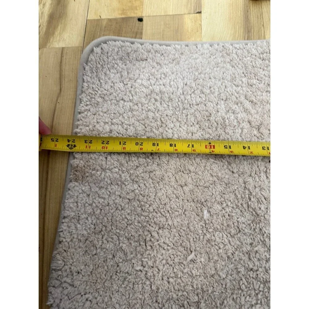 Mainstays set of 3 beige floor rugs